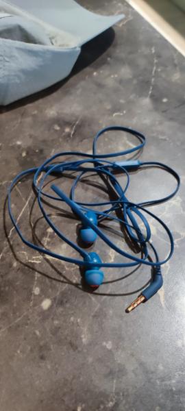 Ακουστικά Handsfree JBL T110 3.5mm Jack - Μπλε
