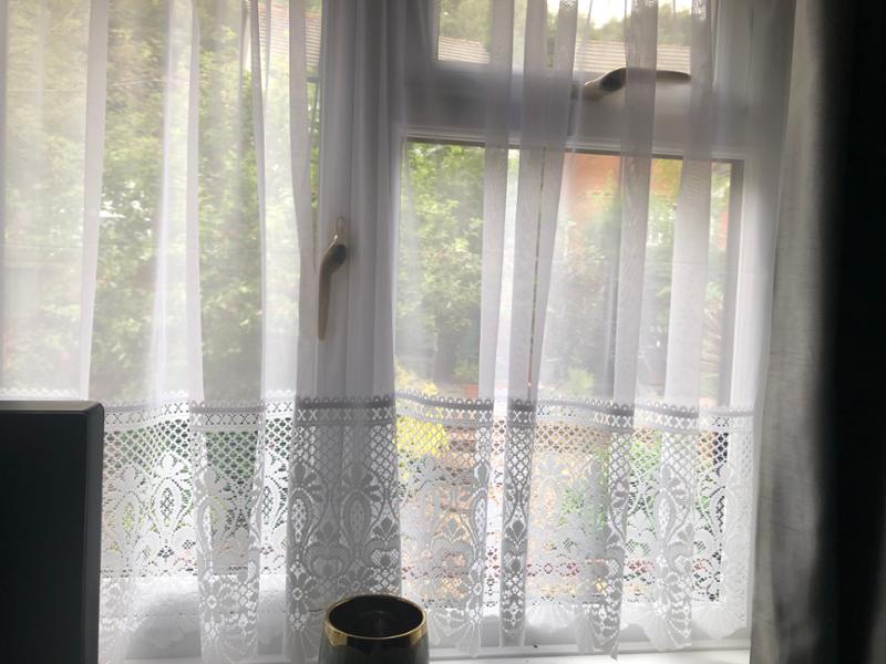 Net Curtains:Caister - White Net CurtainsProduct Ref:tyrSide Seams: Side SeamsGa