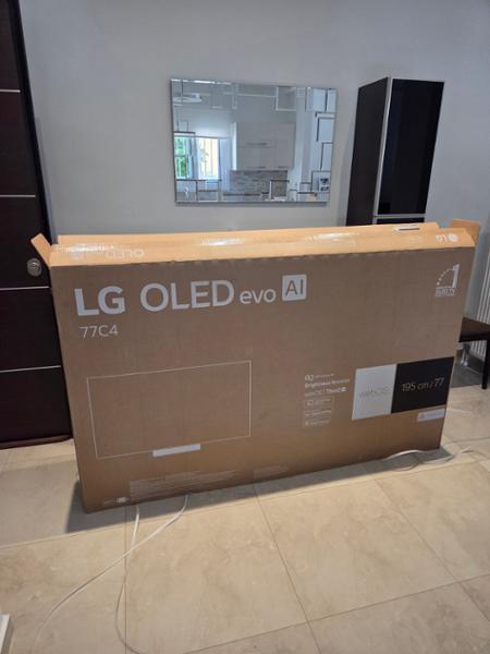 LG OLED 77" 4K Smart Τηλεόραση OLED77C46LA