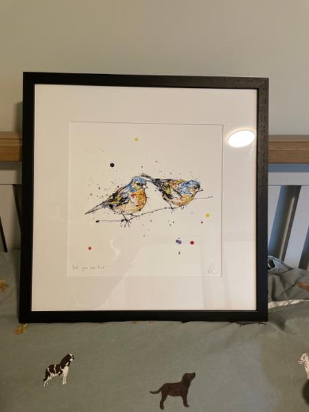 Delighted with framed prints and service received