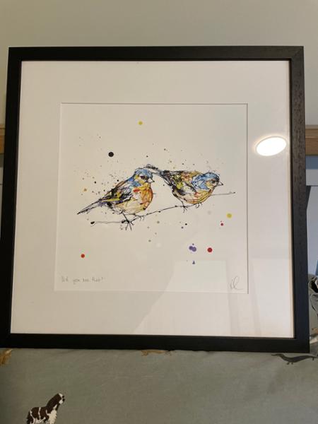 Delighted with framed prints and service received