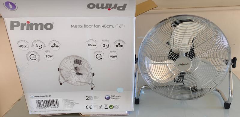 PRIMO Ανεμιστήρας Δαπέδου 90W 40cm