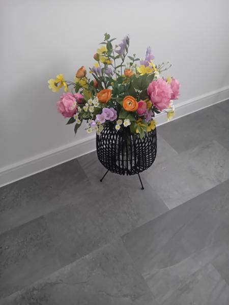 Colourful Faux Peony & Daisy Bouquet| Floralsilk