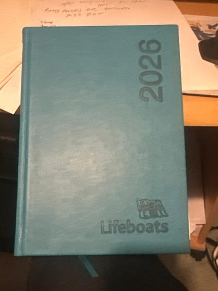 2026 RNLI Desk Diary, Kingfisher