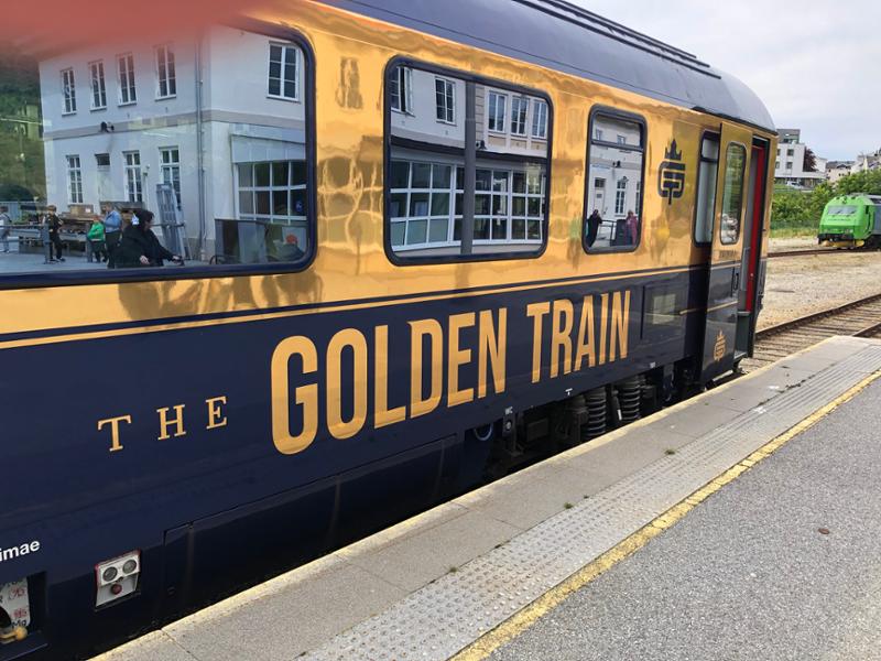 Your tour in Andalsnes - The Golden Train - A Rauma Railway Adventure