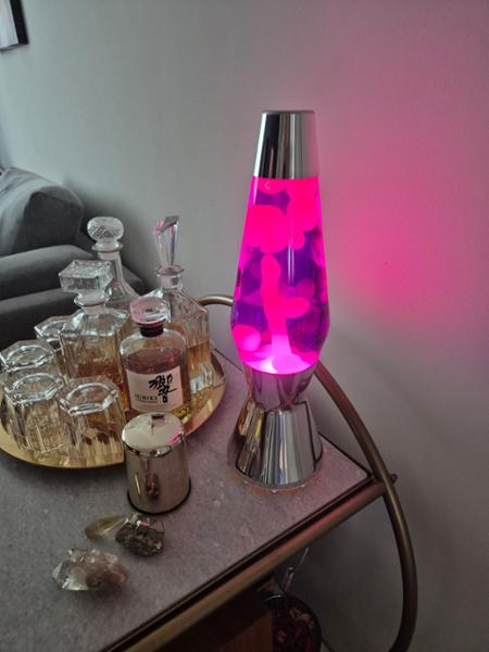 Lavalampe lila pink Sonderedition