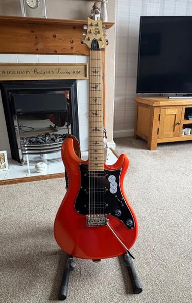 PRS SE NF3 in Metallic Orange Maple Fingerboard