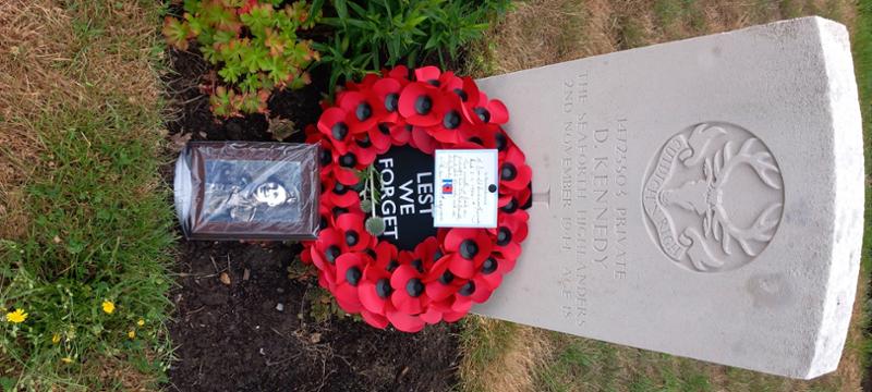 C Wreath and Badge