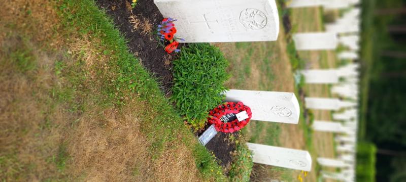 C Wreath and Badge