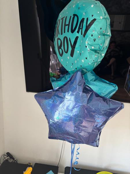 Deflated balloons
