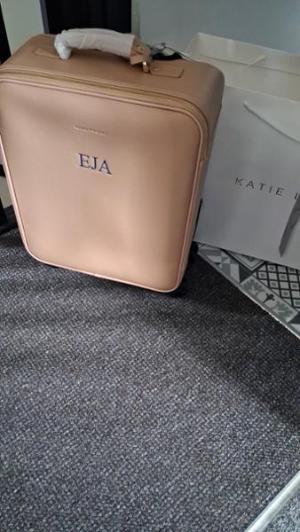 Oxford Cabin Suitcase in Soft Tan