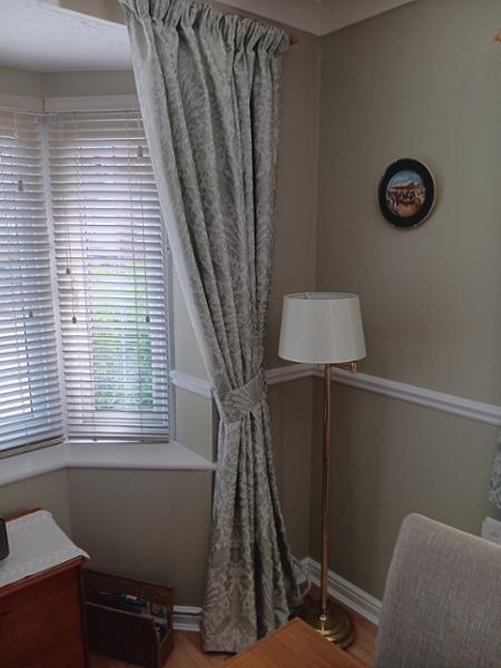 Accessory (Ready Made):keswick sage tiebacks, pair tiebacks, <br>, Product Ref:SUN