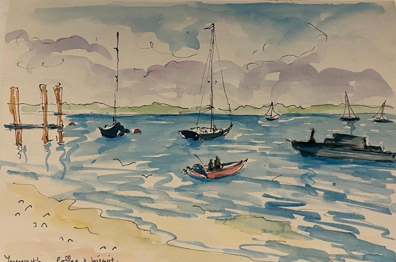 Your holiday: Isle of Wight - Rambles with a Sketchbook