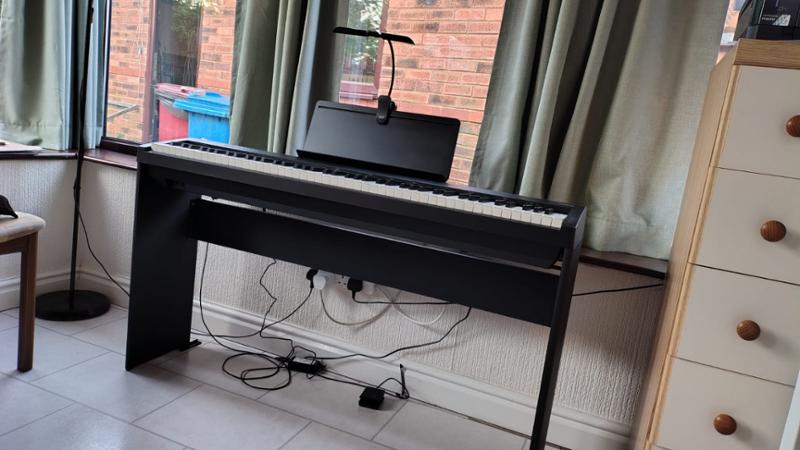 Roland KSC-70 Wood Frame Stand for FP30 Piano in Black