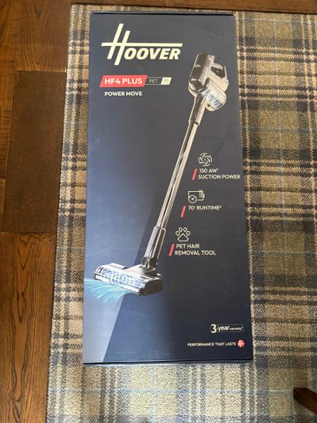 Hoover Power Move Pets Cordless Vacuum Cleaner with 3x Power & Anti Hair Wrap, Gold - HF4 PLUS