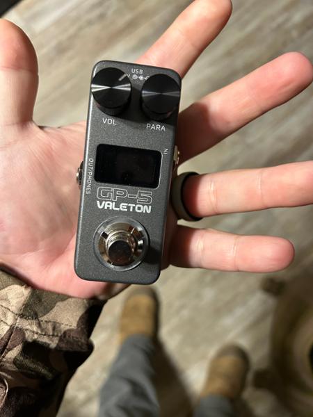 Valeton GP-5 Multi-FX, Amp & IR Loader Mini Pedal