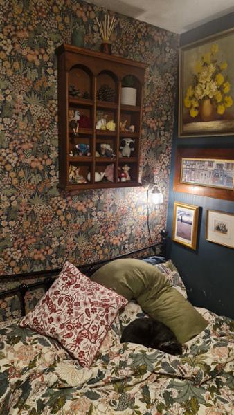 Everbloom Floral Wallpaper Navy / Multi Holden 13901