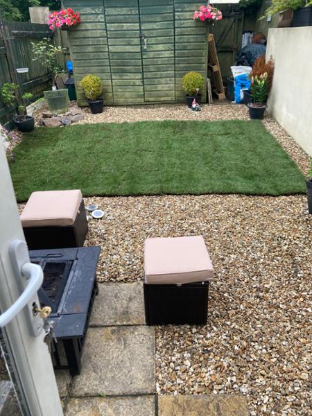 The return of grass to my garden