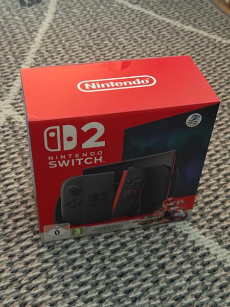 Nintendo Switch 2 Μαύρο Mario Kart World Bundle