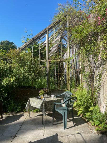 Gardener's Cottage . Interesting and rather lovely. A perfect spot.