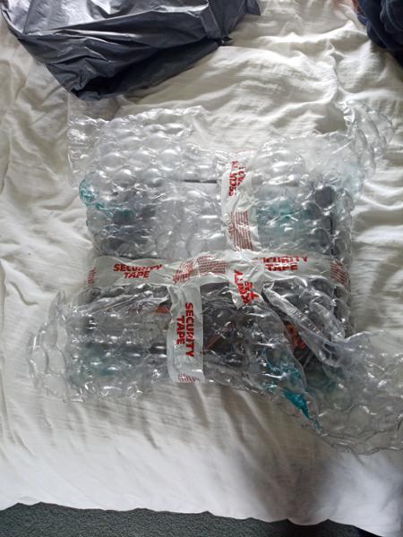 Poorly packaged