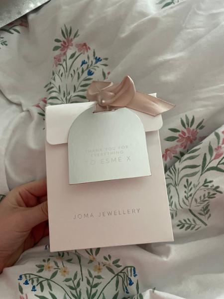 'Beautiful Friend' A Little Necklace in Silver and Rose Gold Plating