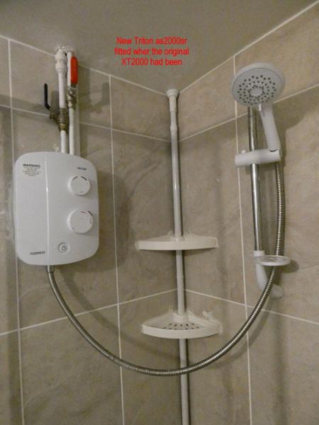 Triton Showers AS2000SR Silent Running Thermostatic Power Shower Electric Shower
