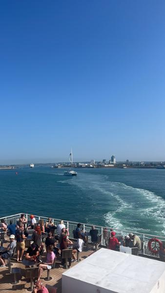 Portsmouth - Fishbourne route