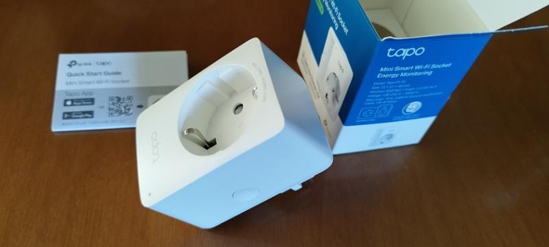 Έξυπνη πρίζα ρεύματος TP-Link Tapo P110 με Wi-Fi, Bluetooth 3680W