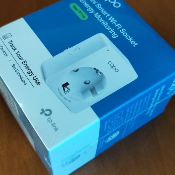 Έξυπνη πρίζα ρεύματος TP-Link Tapo P110 με Wi-Fi, Bluetooth 3680W