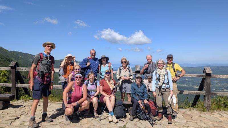 Hiking in the Polish Carpathians