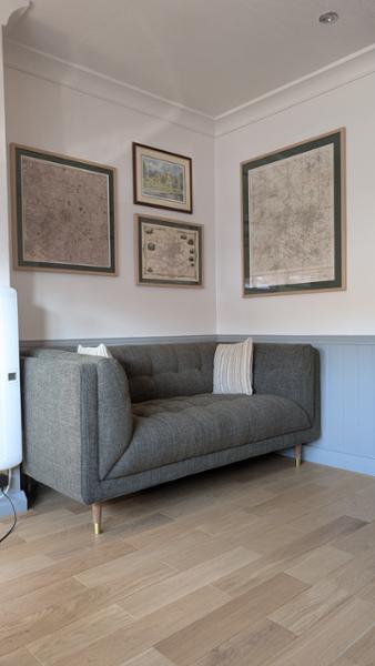Greyson 2.5 Seater Sofa - Fabric - Fast Track Highland Fabric - Loom Loft Furniture & Interiors