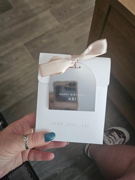 'Happy Birthday Daughter' A Little Bracelet in Silver Plating