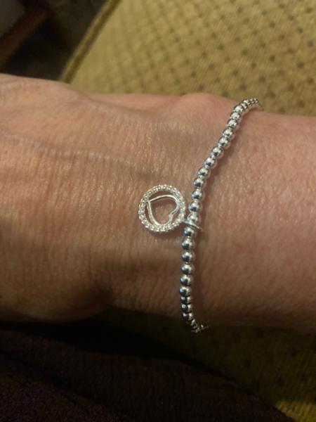 Mother's Day A Little 'Like A Mum To Me' Bracelet in Silver Plating