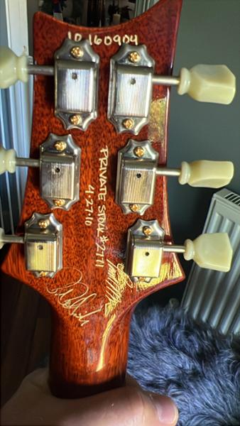 Second Hand PRS Private Stock McCarty 594 Amber Smokeburst 1 Piece Top 798