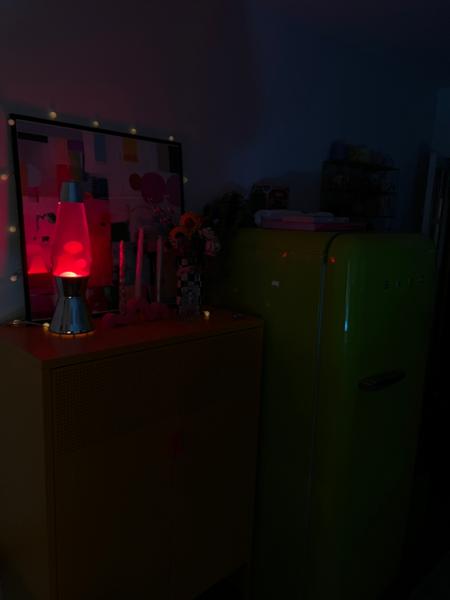 Wonderful lamp, colorful atmosphere!