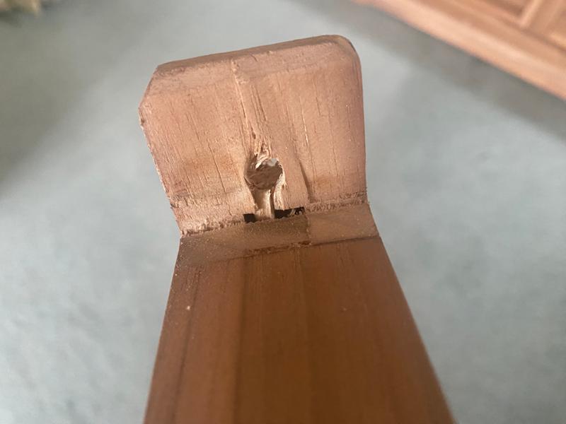 Both tables supplied in shocking condition.
