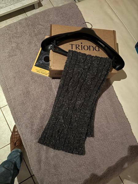 I have asked Triona to can obtain an exchange for my sweater. I do hope so.