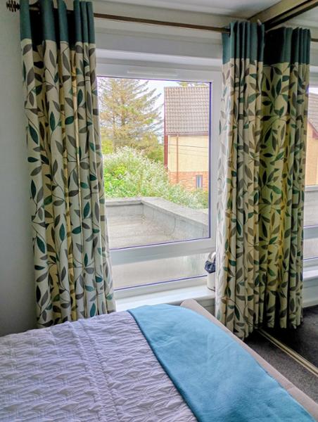 Ready Made Curtains:Beechwood - Duck Egg<br>, Product Ref:CURWidth: 223cm (88&quot;)D