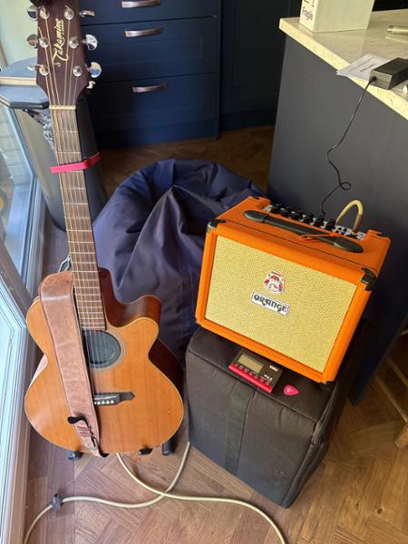 Orange Crush Acoustic 30 Twin Channel 30W Portable Acoustic Guitar Combo Amp