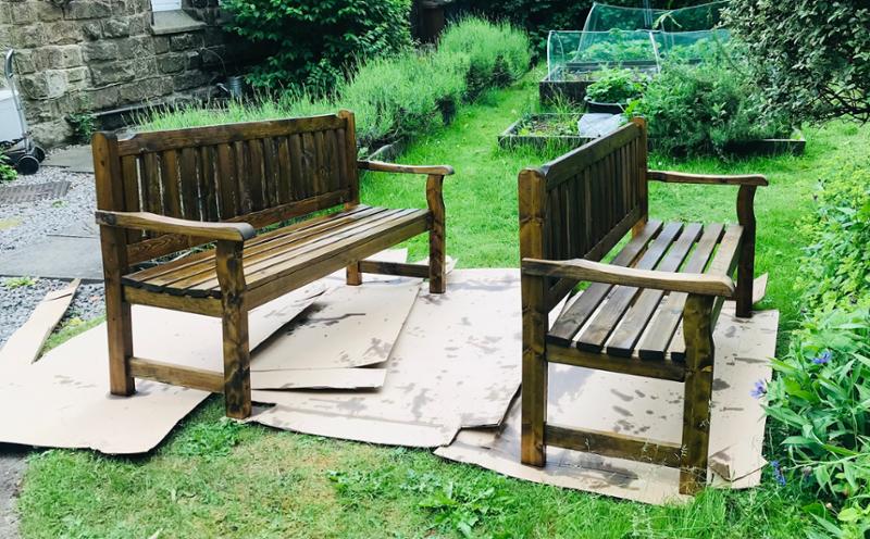 Circular Tree Seat Bench, Pressure Treated