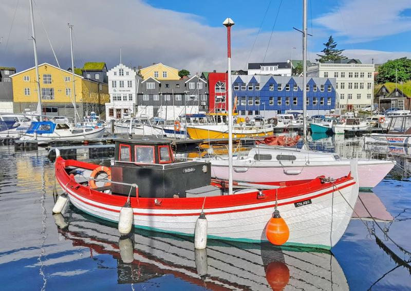 Walking in the Faroe Islands