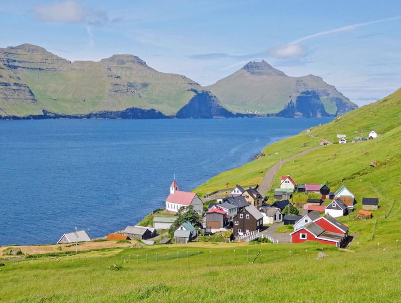 Walking in the Faroe Islands