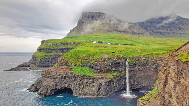 Walking in the Faroe Islands