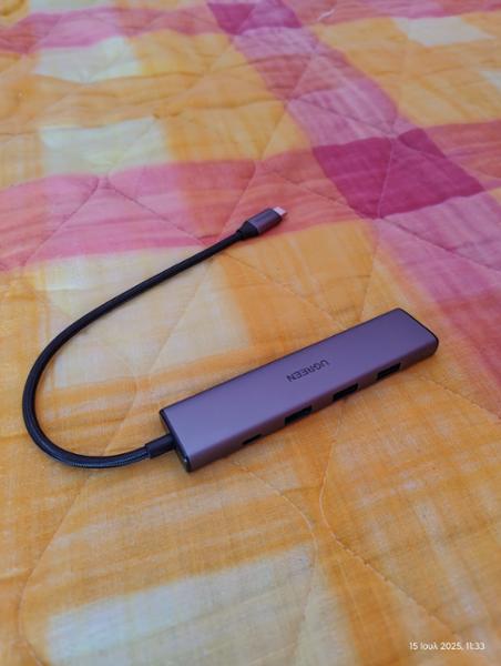 Ugreen Hub USB-C USB 3.0, 2x USB, HDMI, USB-C - Γκρι