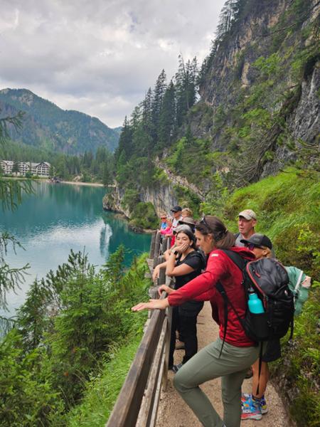 Hiking in the Dolomites