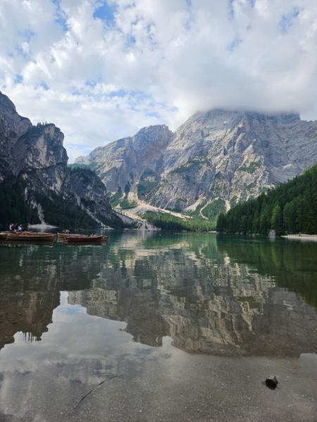 Hiking in the Dolomites