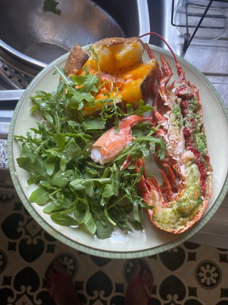 Whole Cooked Lobster