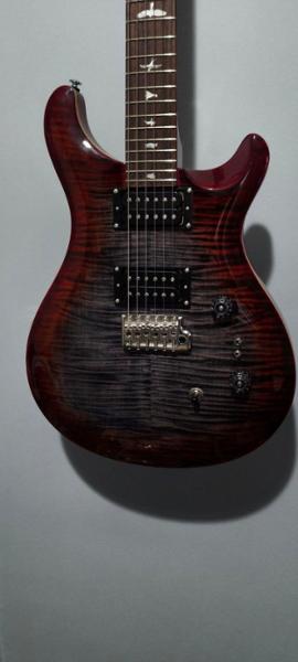 PRS SE Custom 24-08 Electric Guitar in Charcoal Cherry Burst
