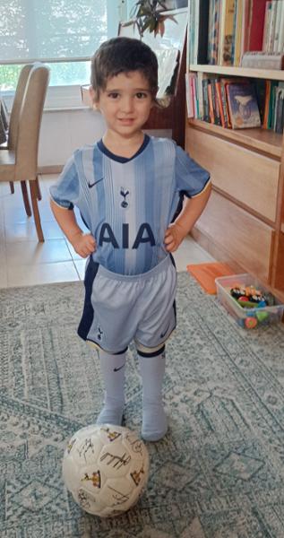 Little Kids Tottenham Hotspur Away Kit 2024/25